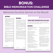 Load image into Gallery viewer, Thoughts From the Mount of Blessings Study Guide
