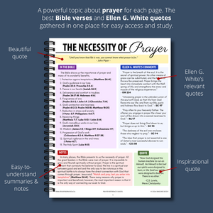 Prayer Reference Guides: Bible and Spirit of Prophecy