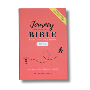 Journey Through The Bible: 1189 chapters. 1189 questions.