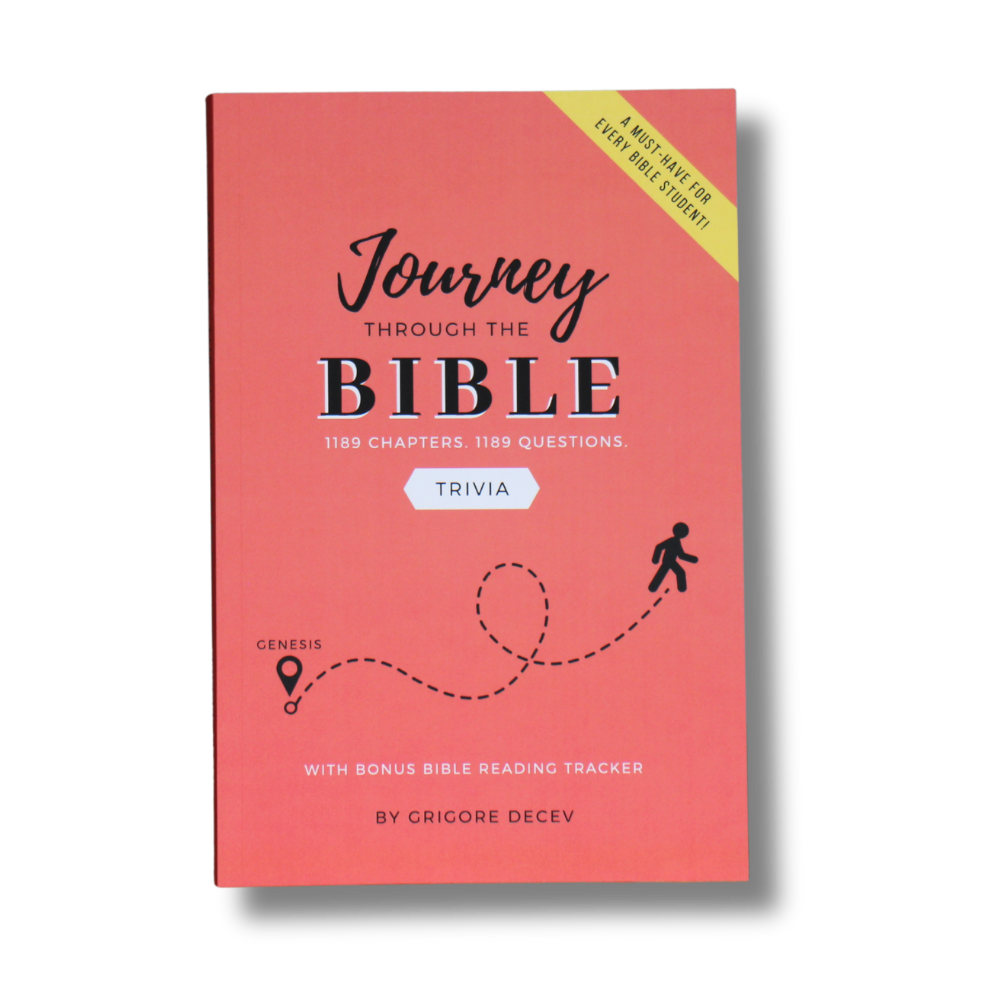 Journey Through The Bible: 1189 chapters. 1189 questions.