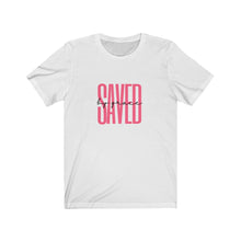 Load image into Gallery viewer, &quot;Saved by Grace&quot; Jersey Short Sleeve Tee
