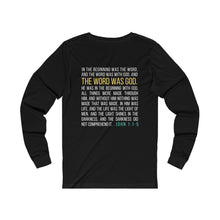 Load image into Gallery viewer, &quot;The Word was God&quot; Long Sleeve Tee
