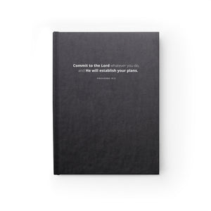 "Commit to the Lord" Entrepreneur Journal - Blank