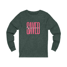 Load image into Gallery viewer, &quot;Saved by Grace&quot; Long Sleeve Tee
